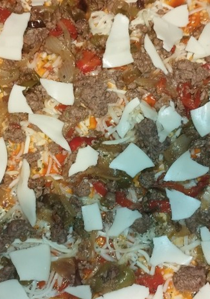 Una foto de Pizza