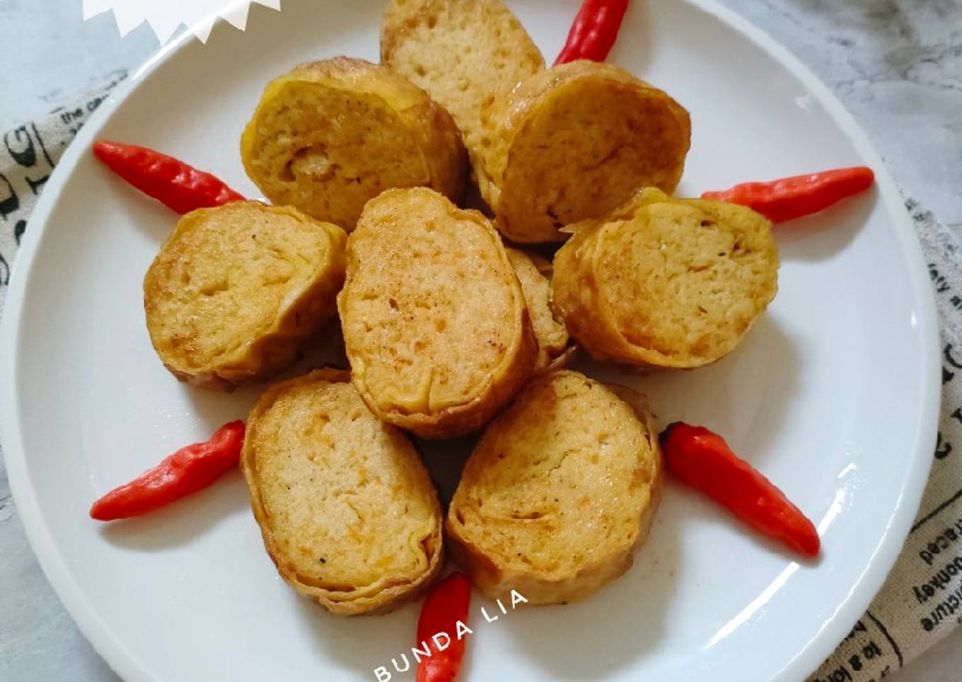 Rollade Tahu Ayam