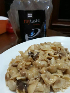 Foto resep Beef cocciolini with mushroom sauce