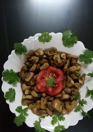 A picture of Stir fry Mushroom.