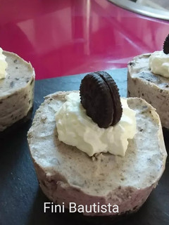 Una foto de Mini cheesecake de oreo
