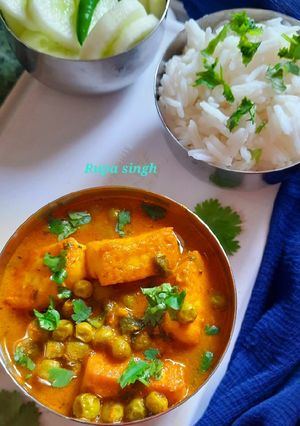 मटर पनीर की सब्जी(matar paneer ki sabji in Hindi) रेसिपी मुख्य फोटो