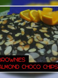 Foto resep Brownies panggang teflon almond n choco chips