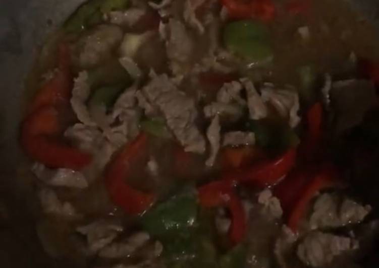 Beef Teriyaki sederhana