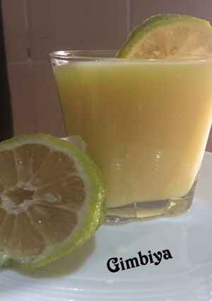 A picture of Ginger drink.