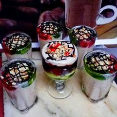 A picture of Delicious Creamy Falooda 😋😋💗💗.