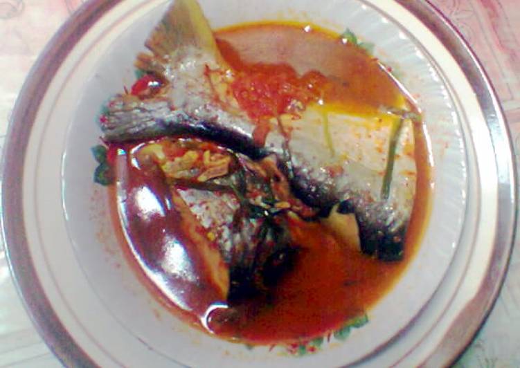 Cara membuat Patin asam padeh daun kucai Sederhana dan Mudah Dibuat