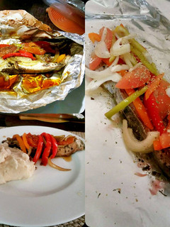 Una foto de Papillote de Pescado