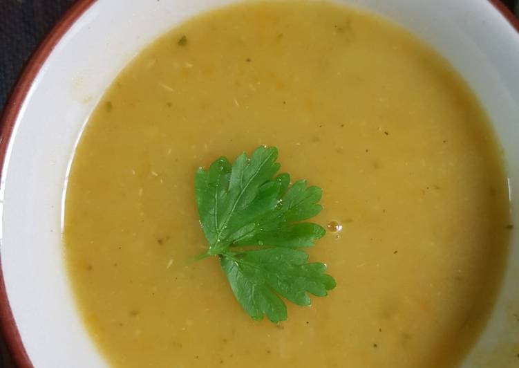 شوربة بطاطس بالجزر