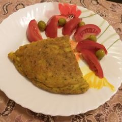 A picture of Minty potato frittata(kuku).
