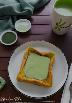 Foto resep Matcha Lava Toast