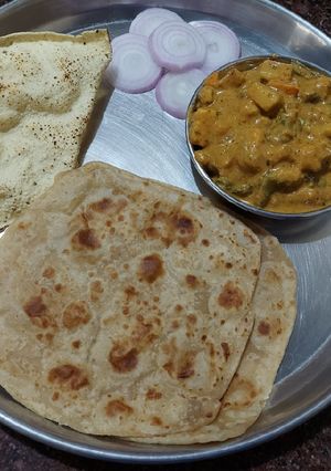 A picture of Veg kolhapuri sabji.