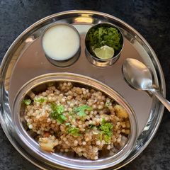 Sabudana khichdi A picture of Sabudana khichdi.