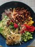 Poke bowl veggies