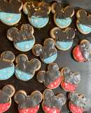 Glasé real de colores para decorar galletas Sin Tacc