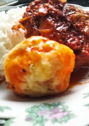A picture of Adobo de Pollo.
