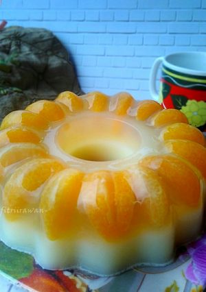 Foto resep Puding Jeruk Susu