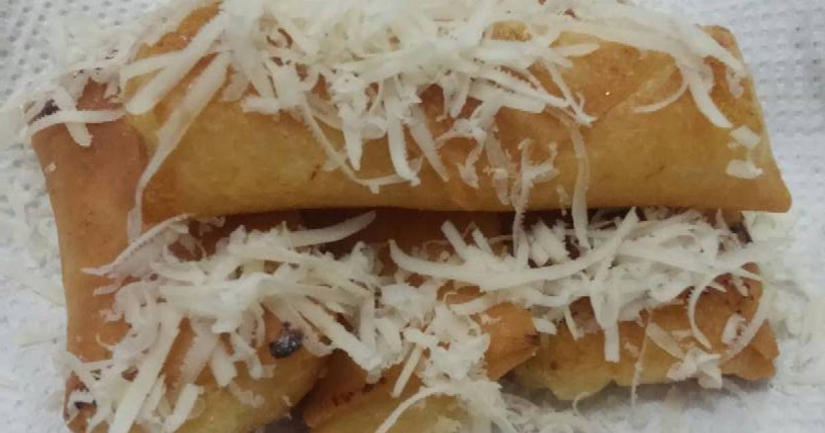 Resep [CookiesJunkie] Lumpia Tape Keju oleh Rima  IG 