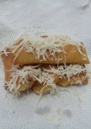 Foto resep [CookiesJunkie] Lumpia Tape Keju