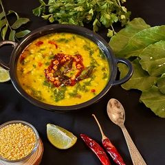 A picture of Vitamin rich Dal Palak.