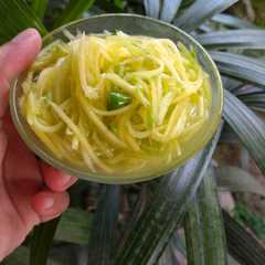 A picture of Rujak Mangga Serabut.