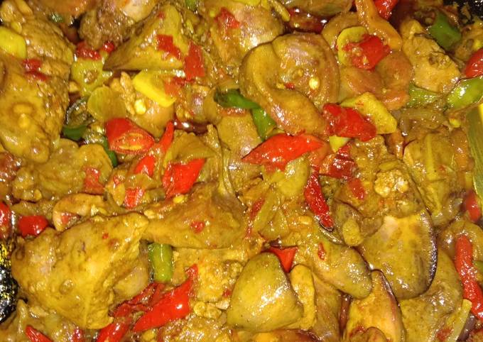 Resep Ati Ampela Pedas, Menggugah Selera