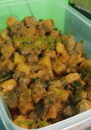 Foto resep Sambal Kentang & Ati Sapi