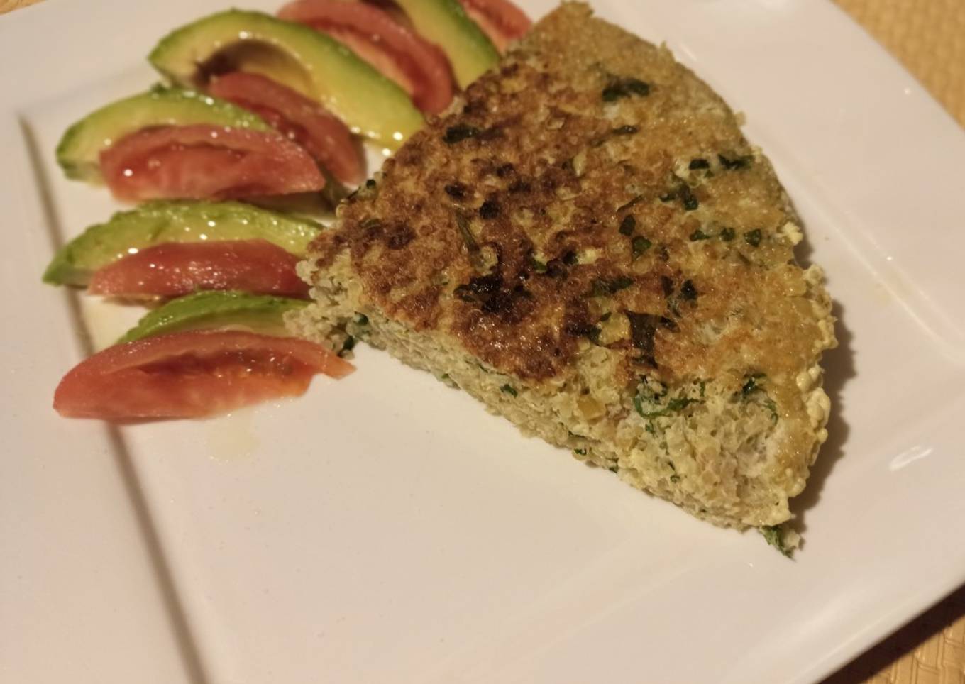 Tortilla de quinoa