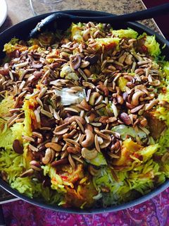 صورة لوصفة برياني بالدجاج