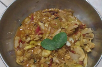 Cara Buat Rica rica ayam suwir Ekonomis