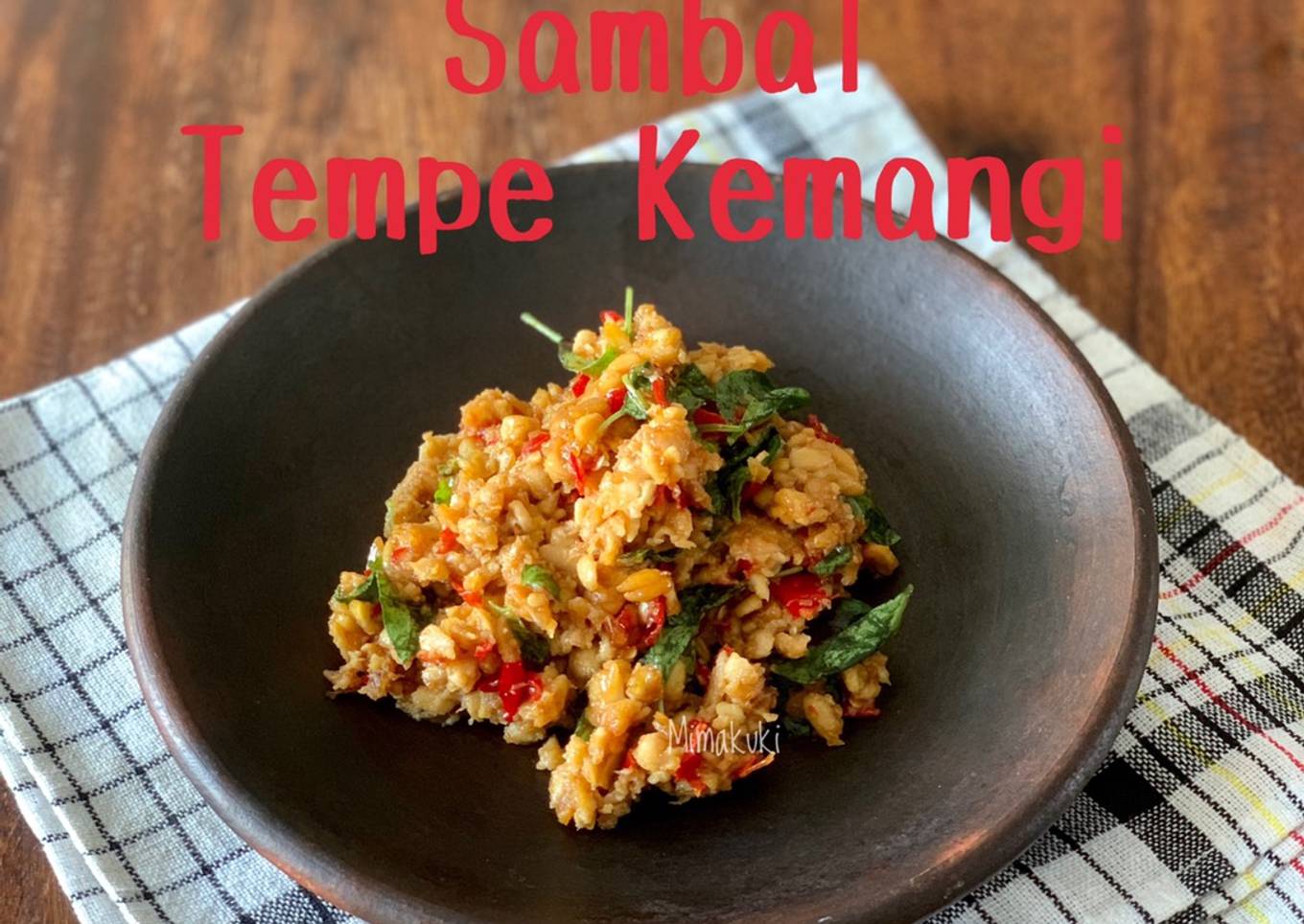 Sambal Tempe Kemangi