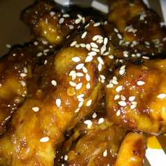 A picture of Korean spicy chicken.