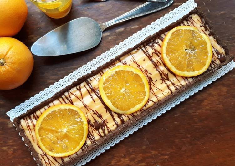 ☆Tarte Orange Chocolat☆