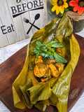 Pepes Patin Bumbu Kuning Asam Pedas Belimbing Wuluh Aroma Kemangi