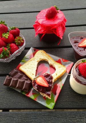Φωτογραφία της συνταγής Μαρμελάδα lila pause🍫🍓