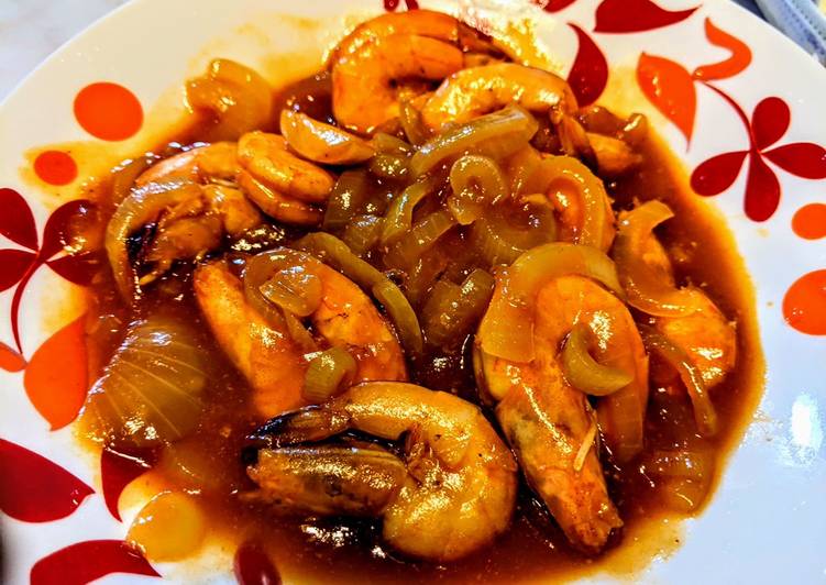 Simple Way to Prepare Any-night-of-the-week Sweet &amp; Sour Prawn