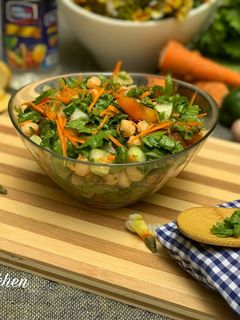 Chickpeas salad 🍜🍜 ainihin hoton girkin