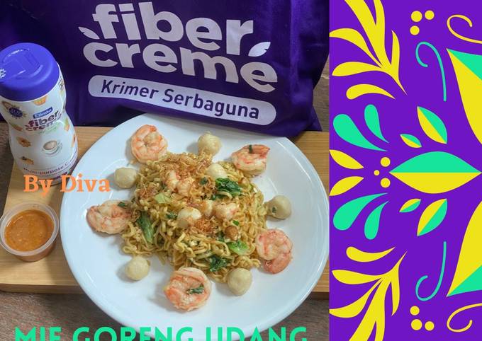 Resep Mie Goreng Udang Fiber Creme yang Menggugah Selera