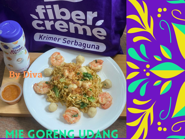 Resep Mie Goreng Udang Fiber Creme Anti Gagal