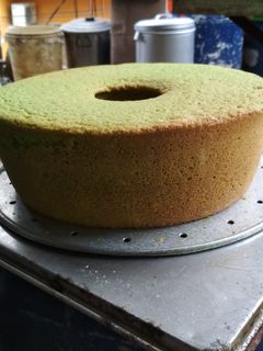 Foto resep Bolu pandan panggang