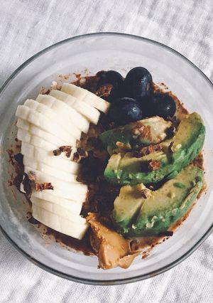 Hình của món 🥣 Overnight Oats Eat Clean.