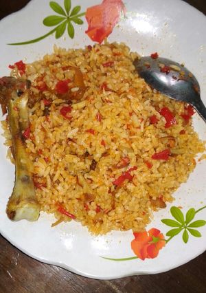 Foto resep Nasi goreng ayam suir