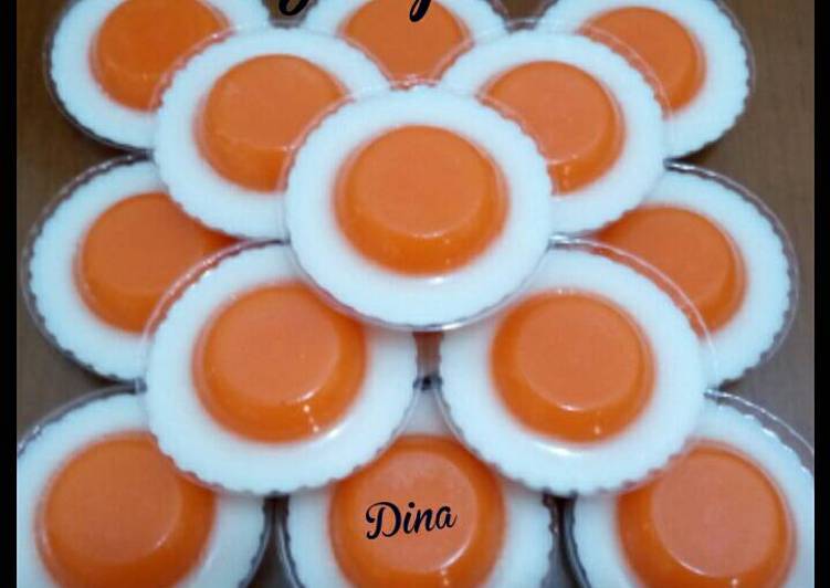 Puding ceplok telor
