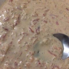 A picture of Carrot and milk sweet dish called in Pakistan (gajrela)#makingfromhome.