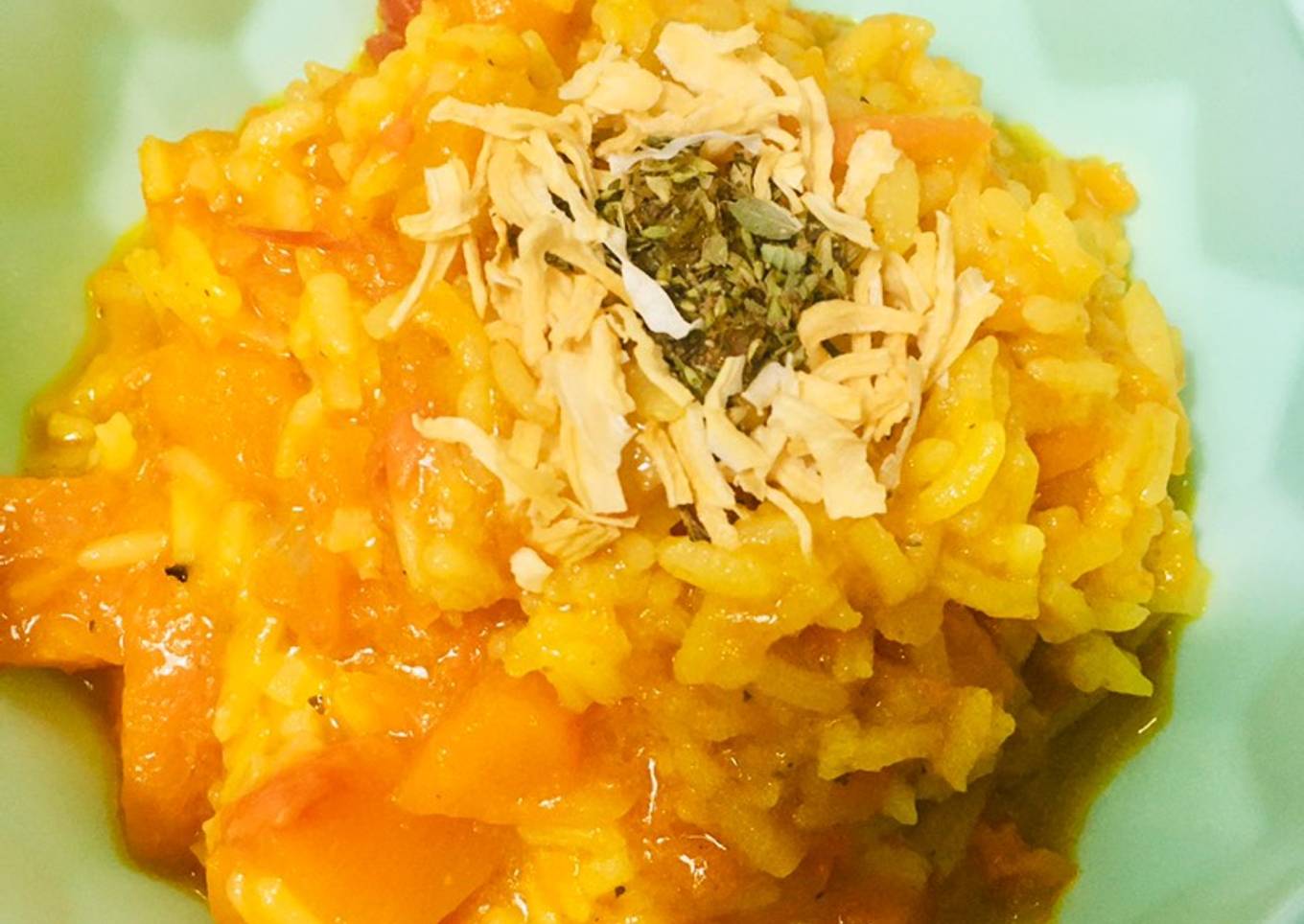 RISOTTO MUY CREMOSO CON ZAPALLO 🍚🎃🍚🎃