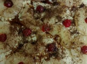 Una foto de Pizza tropical
