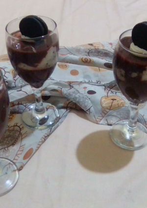 Foto resep Puding Oreo Coklat Kelapa
