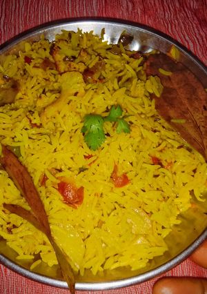 A picture of Veg Biryani.