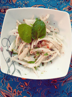 عکسی از دستور سالاد کباب گرجستان