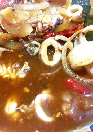 Foto resep Cumi Saus Padang